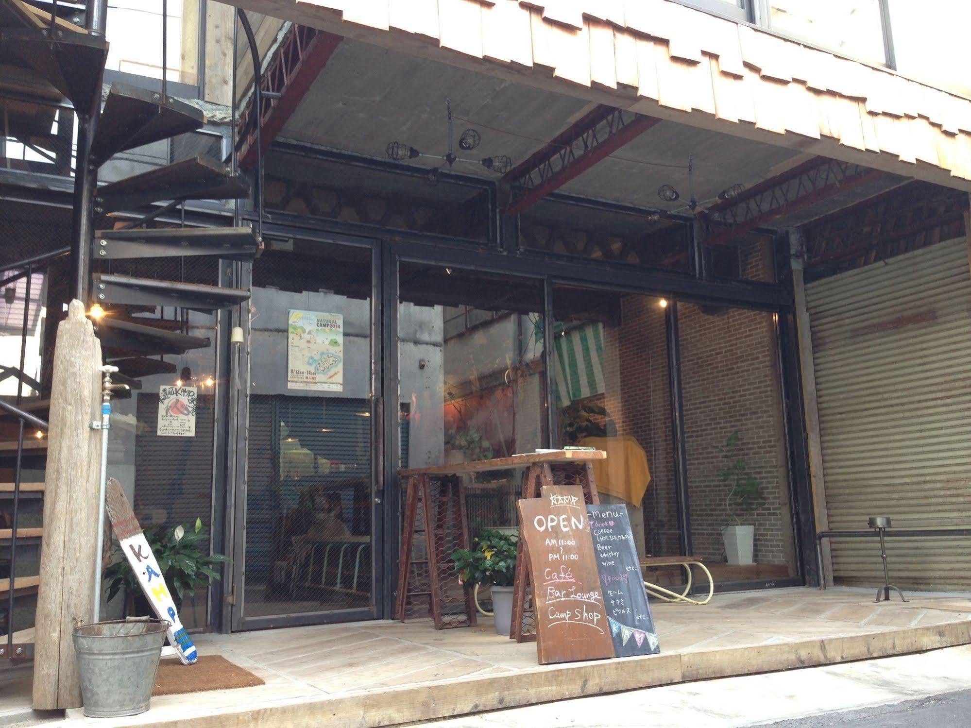 אוקיאמה Kamp Houkan-Cho Backpacker'S Inn & Lounge מראה חיצוני תמונה